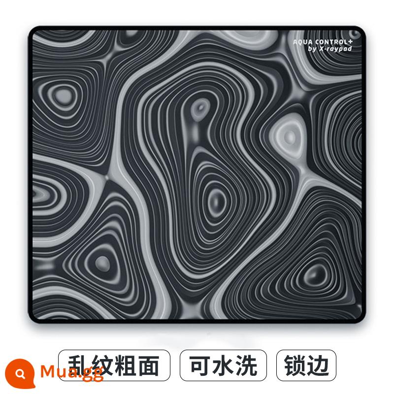 XrayPad AC+Aqua Control trò chơi thể thao điện tử FPS bề mặt nhám pad chuột Giám đốc CSGO X-raypad - [AC+丨Hell Grey] Phong cách đồng điệu của đạo diễn丨Đợt mới丨Có thể giặt được