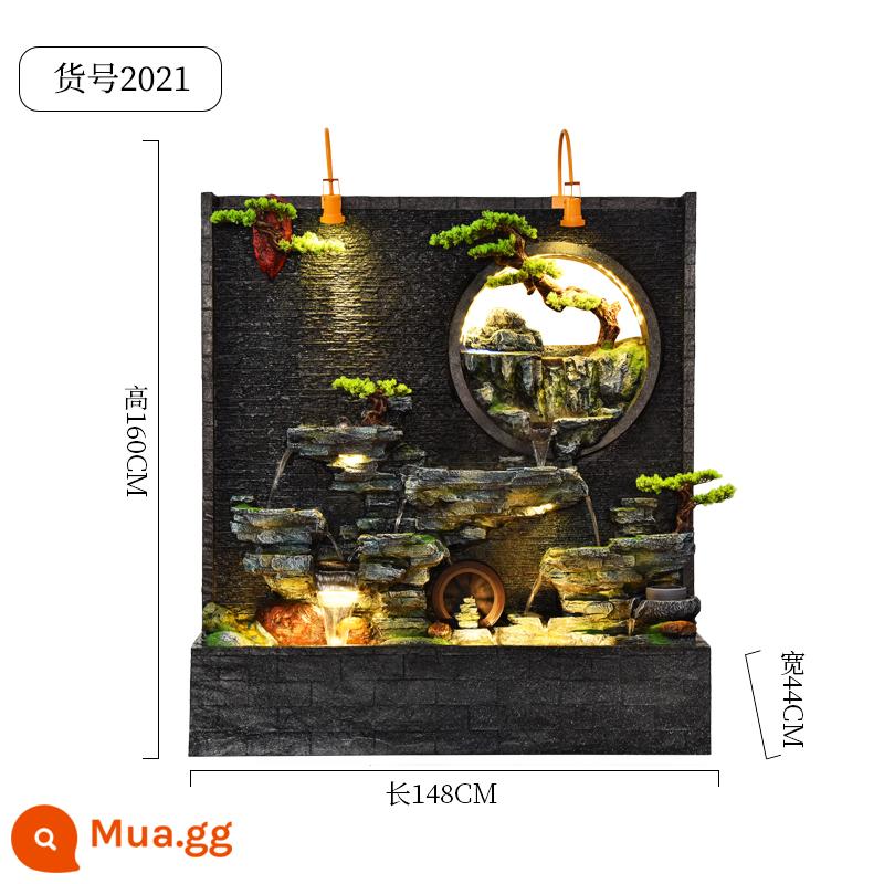 Đồi Rocked và Fountain Water Water Wall Wall - 2021 nhỏ 148*44*160CM