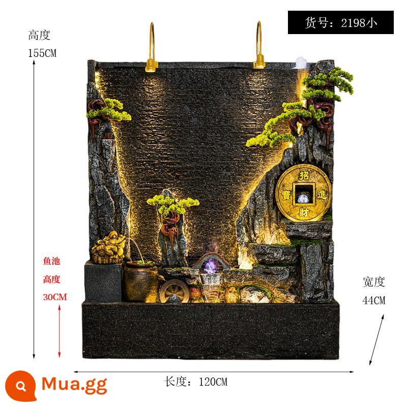 Đồi Rocked và Fountain Water Water Wall Wall - 2198 nhỏ 120*44*155CM