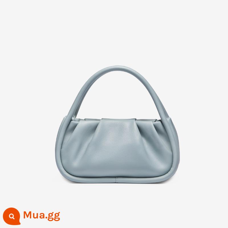 Janebag Túi Nôi Quà Tặng Ngày Của Mẹ Thích Hợp Sáng Sang Trọng Cao Cấp Di Động Túi Đi Lại Gấp Túi Cloud - màu xanh da trời