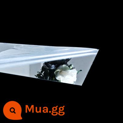 Bảng điều khiển gương bạc acrylic ps trần treo trang trí tấm nhựa plexiglass gương gương thẳm gương nghìn lớp tấm gương tùy chỉnh - Độ dày 1mm, giá là giá mẫu