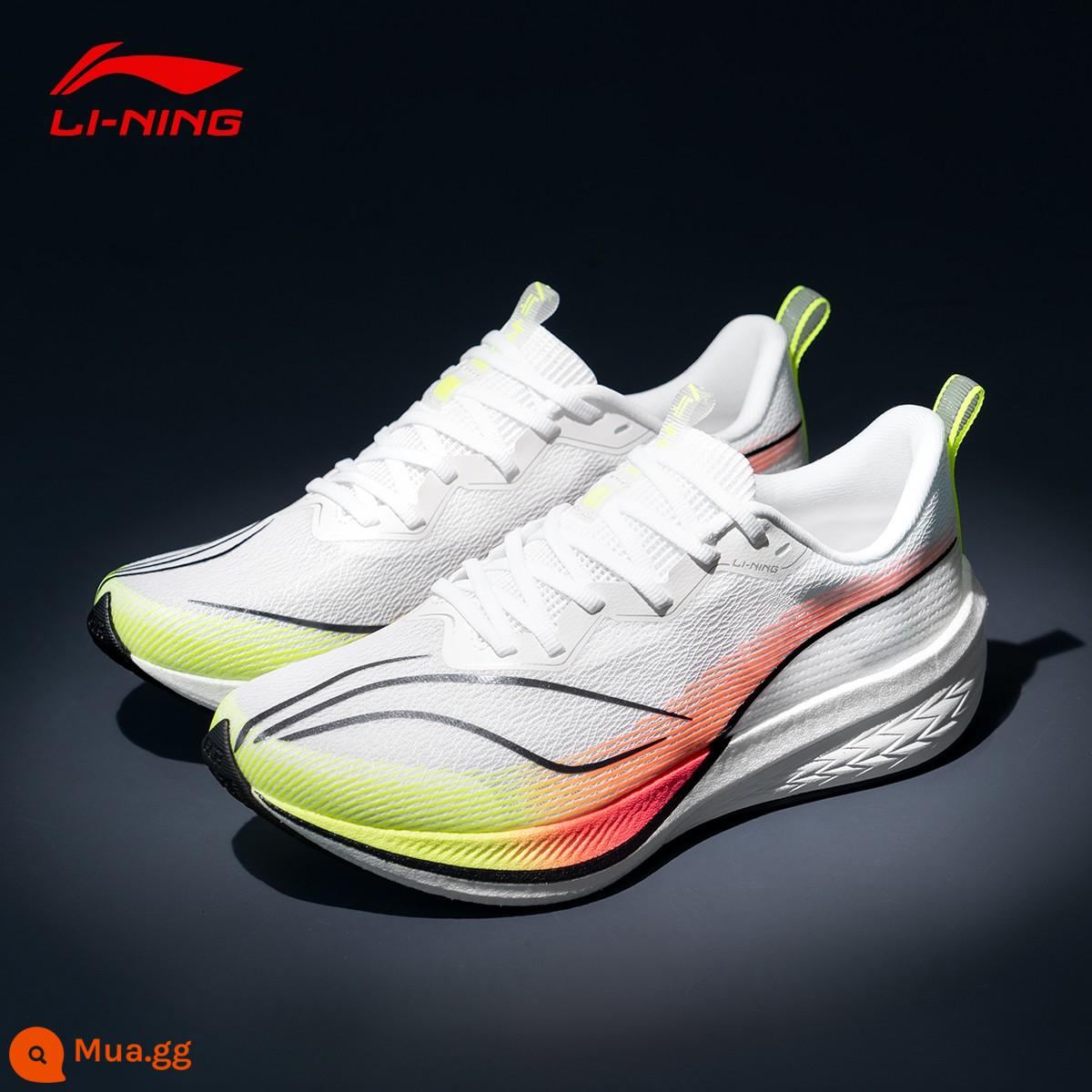 Li Ning Chitu 6PRO chạy bộ nam mùa xuân 2023 mới chiến đấu thực tế đua xe chạy thể thao nữ ARMT013 - Trái cây mùa hè đỏ lựa chọn "Thỏ đỏ 6pro"