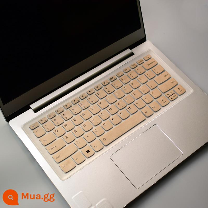 Tấm Dán Bảo Vệ Bàn Phím Laptop Lenovo Ideapad 330C 320C 340C Yangtian V130 - [Không có bàn phím] Vàng bán trong suốt 307