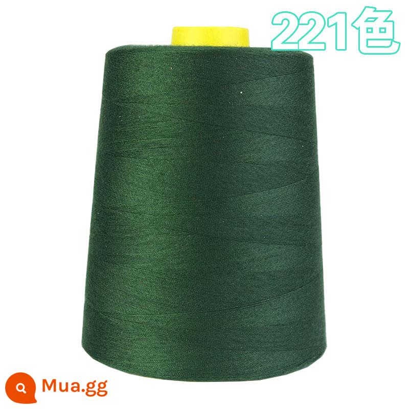 402 đường chỉ may cuộn lớn miễn phí vận chuyển máy may đường chỉ may phẳng đường chỉ chùa sợi đen trắng khoảng 8000 thước sợi polyester chủ đề - 221