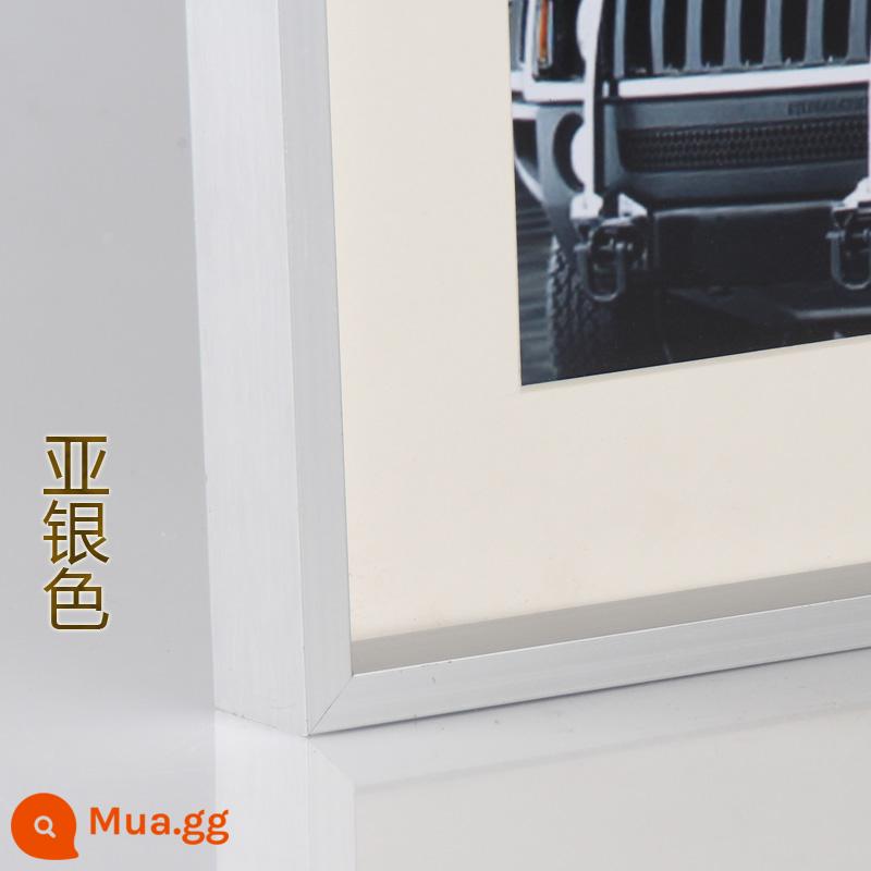 Hanlu phẳng khung ảnh hợp kim nhôm ba chiều khung ảnh poster khung quảng cáo khung treo tường 36 inch khung ảnh khung tùy chỉnh thực hiện - phụ bạc