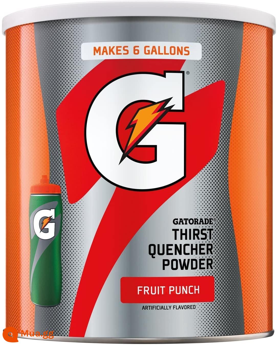 Guoxian Gatorade gửi chai nước uống điện giải rắn thể dục chức năng năng lượng bột hạt không đường - (Hết hạn ngày 23/09) Barrel-Professional Berry-1440g