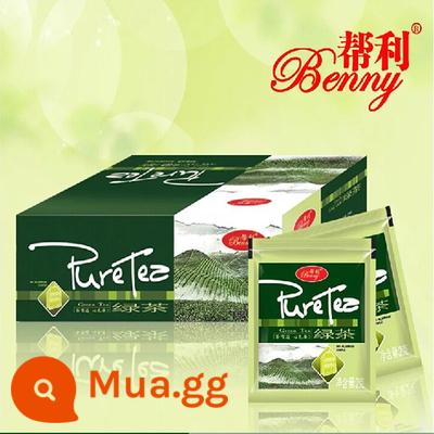 Trà đen túi trà Bangli trà xanh hoa nhài 2g * 100 túi trà hoa cúc 1g * 100 túi đóng gói độc lập lớn và thuận lợi - Trà xanh (2g*100 pha)