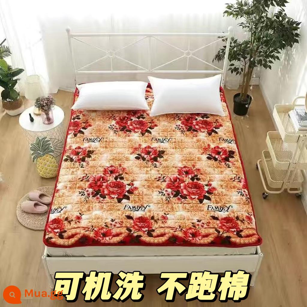 Dày flannel nệm nhà đôi tatami mat ký túc xá sinh viên giường đơn sàn nệm chăn - Tỏa Sáng [Flannel]