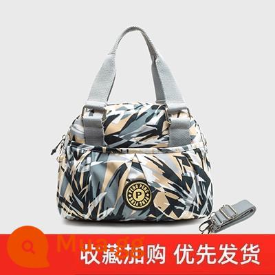 Túi xách Túi phụ nữ Canvas 2022 XIA Xinchai Tide, Nylon Oxford Vải hoa túi nhỏ Túi cơ thể Túi cơ thể - Palm trung bình đô thị