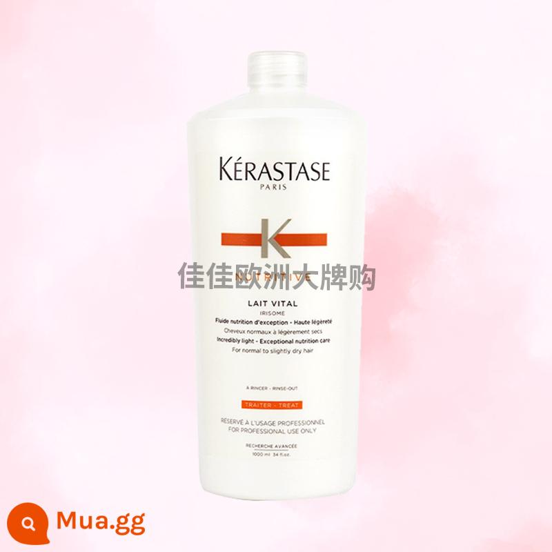 Dầu gội Kérastase Paris 1000ml Platinum Revitalizing Black Diamond Key Source Root Chăm sóc đặc biệt Chức năng kiểm soát dầu kép Nuôi dưỡng và chống gàu - Dầu dưỡng protein