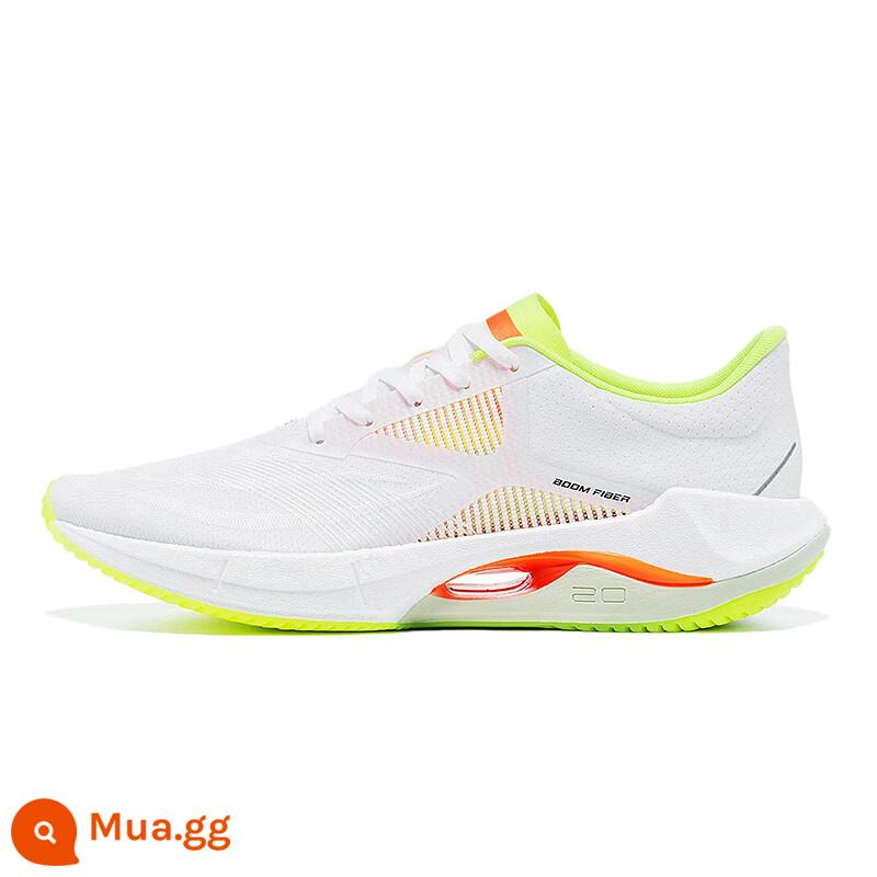 Giày chạy bộ Li Ning nam mùa xuân 2023 mới Chitu 6 hỗ trợ phản quang nam giày chạy bộ ổn định - [Siêu nhẹ] Trắng tiêu chuẩn/Xanh huỳnh quang vàng/Đỏ thu hải đường huỳnh quang