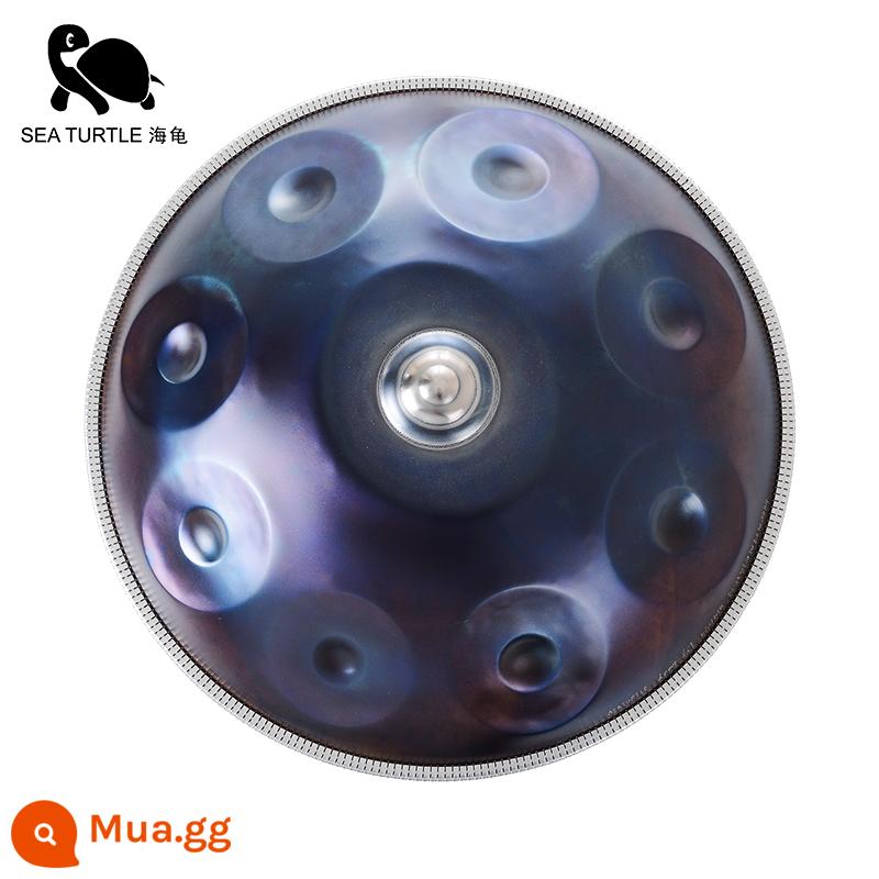 Trống đĩa quay tay chuyên nghiệp handpan tốt Mr. seaturtle (rùa biển) trống không lo nhạc cụ trống lưỡi thép - Phiên bản nâng cao HDPS-02B (chế độ tùy chỉnh)