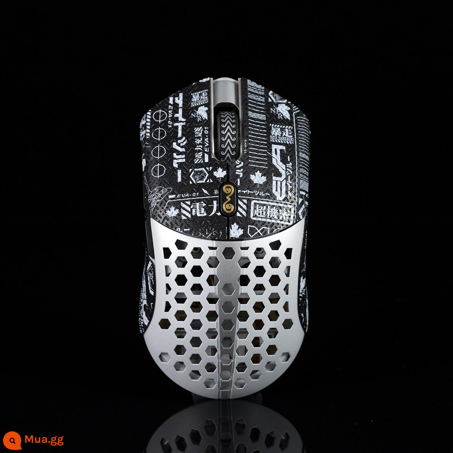 Chuột không dây Finalmouse Ultralight 2/Starlight 12 Miếng dán thấm mồ hôi Miếng dán chuột chống trượt - EVA đen trắng Starlight12M cỡ vừa