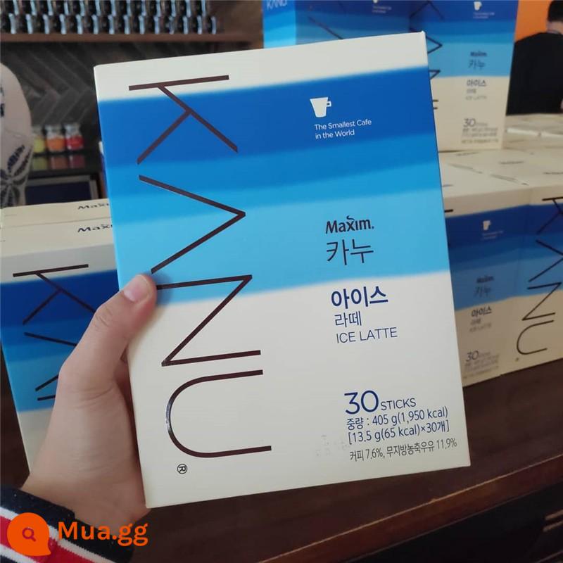 Đồ ăn nhẹ nhập khẩu Hàn Quốc Maixinkanu nguyên bản đôi vani sữa đặc bạc hà caramel mượt cà phê latte hòa tan - 30 Latte Đá Mùa Hè