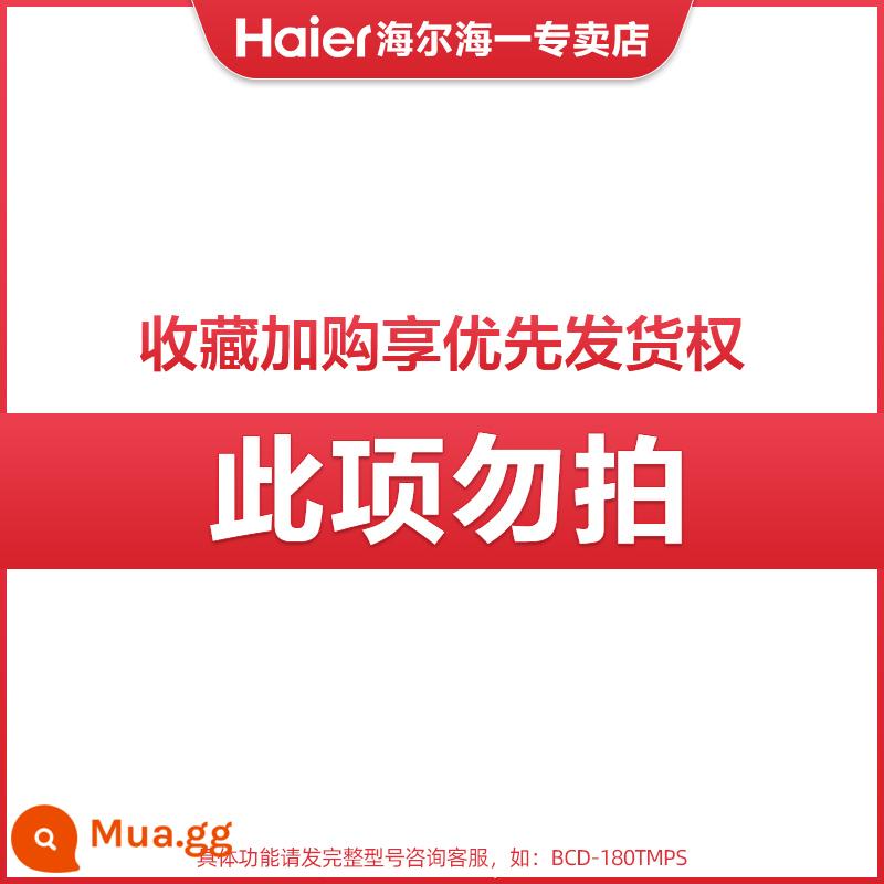 Tủ lạnh không sương hai cửa làm mát bằng không khí Haier-in-chief cho thuê ký túc xá nhỏ hai cửa tiết kiệm năng lượng 170/190 lít - Vàng rực rỡ