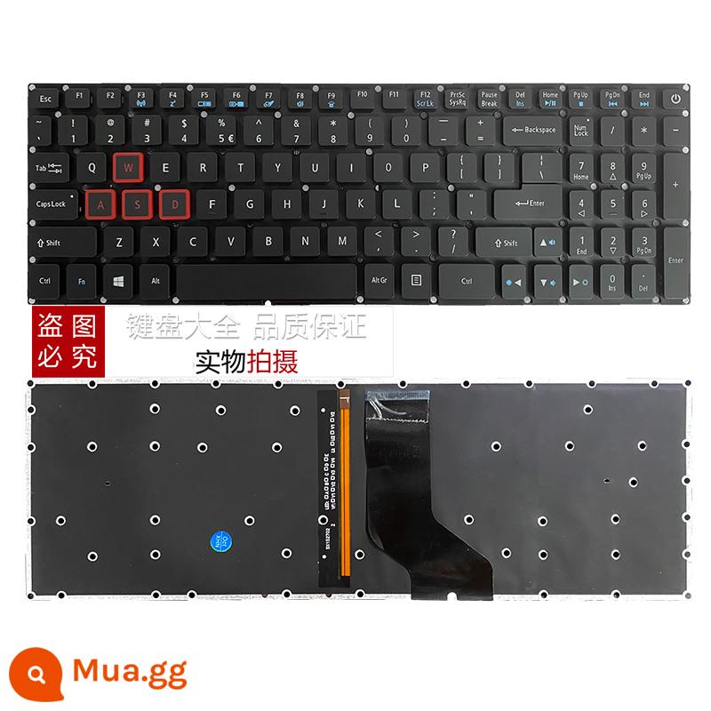 Thích hợp cho bàn phím Acer AN515-51/52/53 AN515-41/42 N16C7 N17C1 N17C7 - Phông chữ màu trắng (giao diện cáp là 32 chân) có đèn nền