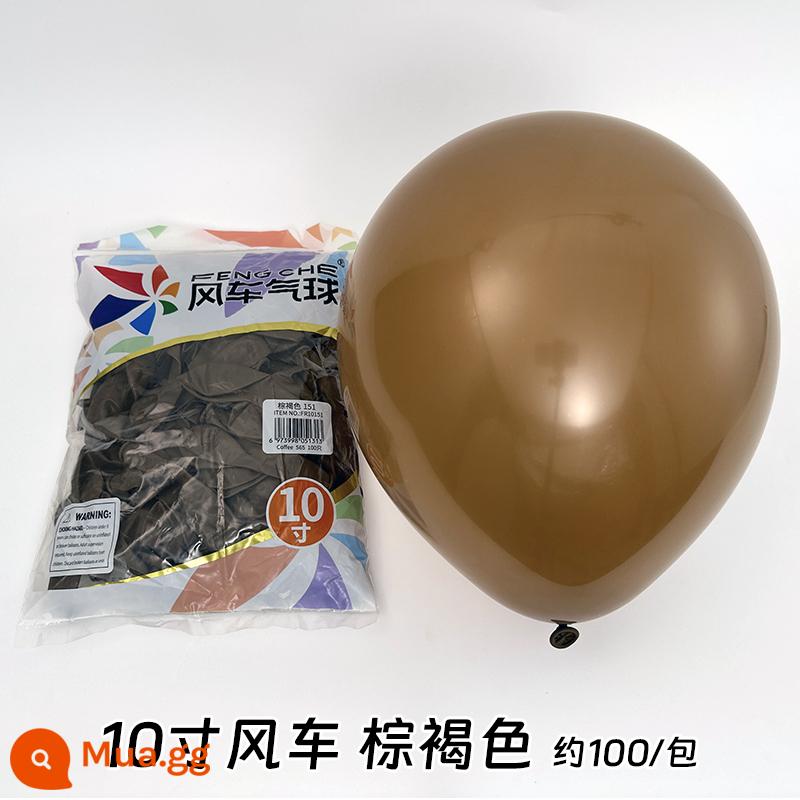 Cối Xay Gió Bóng 10 Inch 2.2 Gram Dày Cao Su Bóng Sinh Nhật Phòng Cưới Trang Trí Đám Cưới Tiếp Liệu - Tân 100 cái/gói