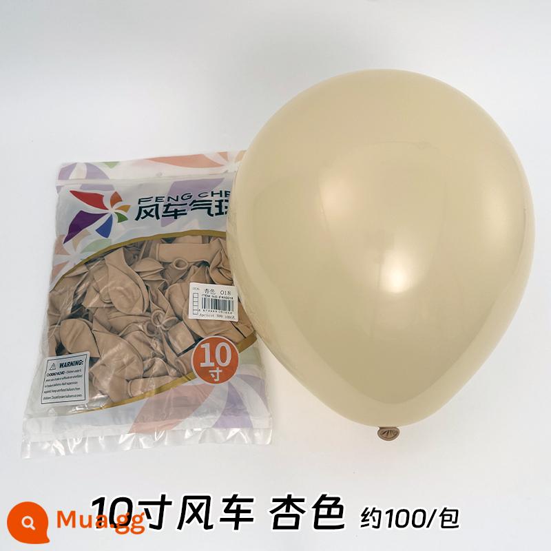 Cối Xay Gió Bóng 10 Inch 2.2 Gram Dày Cao Su Bóng Sinh Nhật Phòng Cưới Trang Trí Đám Cưới Tiếp Liệu - Màu mơ 100 cái/gói