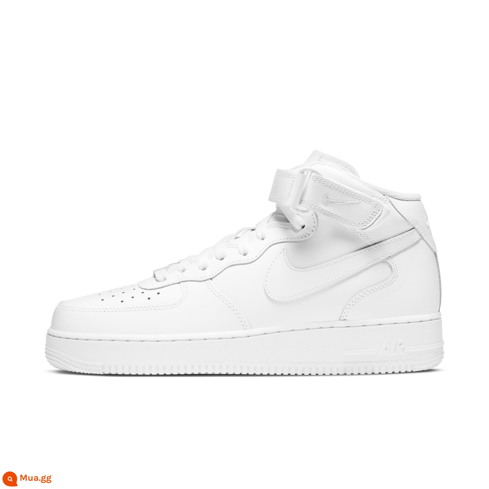 Giày thể thao nam Nike AIR FORCE 1 MID '07 chính thức Air Force One giày thể thao mùa đông CW2289 - 111 trắng/trắng