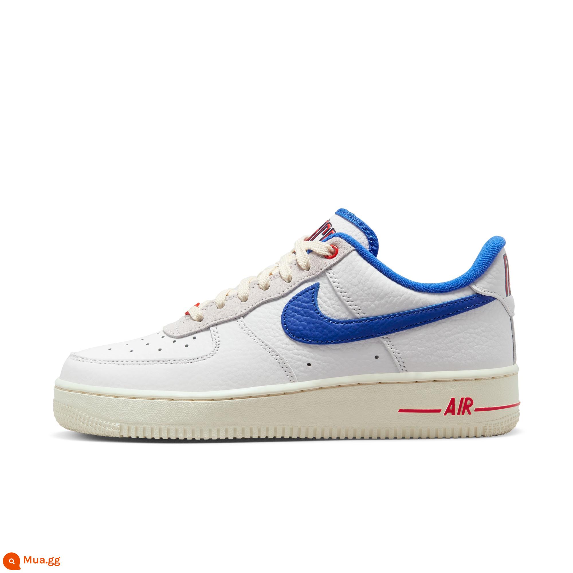 Nike Nike Official AIR FORCE 1 Giày thể thao nữ Air Force One Summer Board Shoes DR0148 - 100 Peak White/Xanh hoàng gia/Đỏ nồng nàn/Obsidian/Sữa dừa