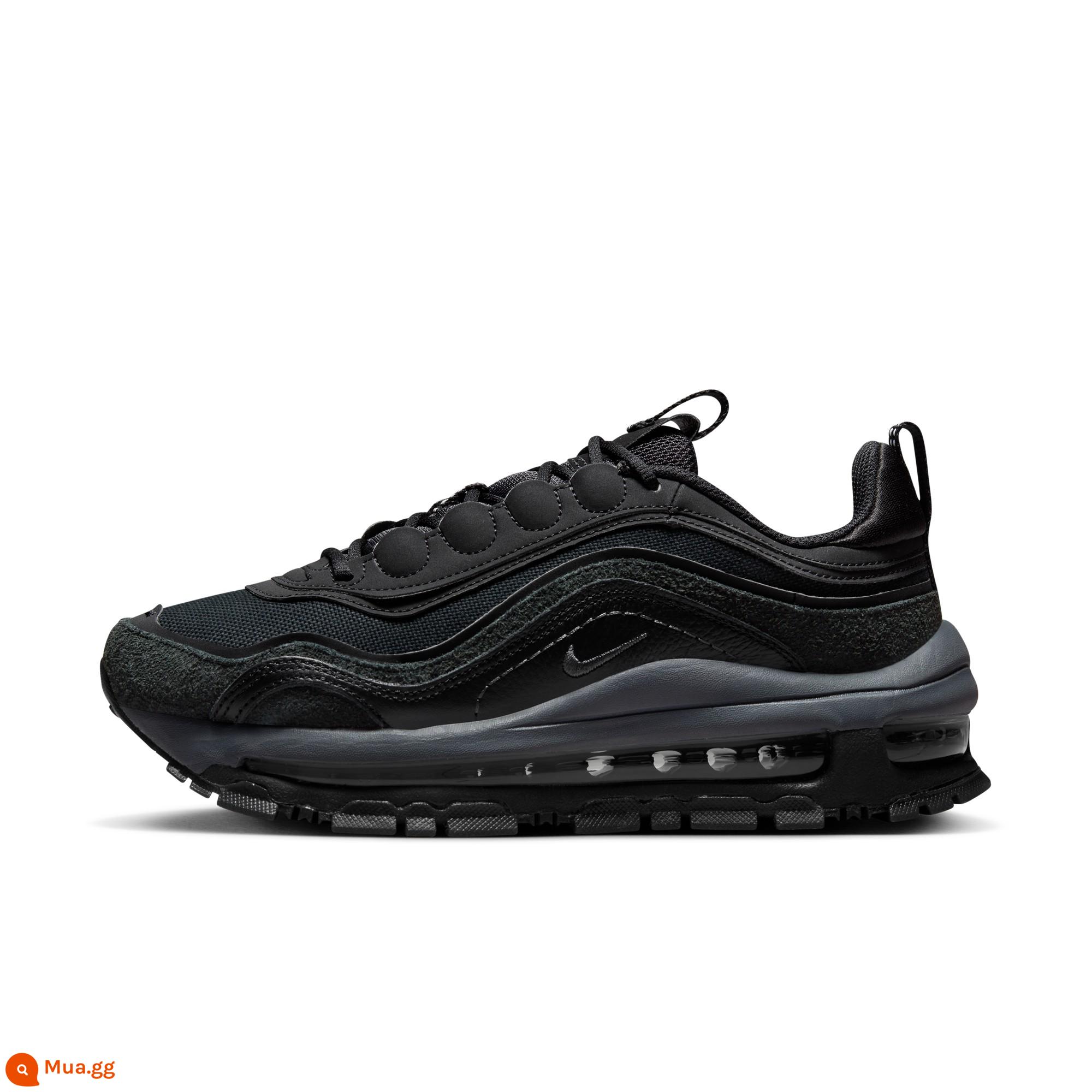 Giày thể thao nữ Nike AIR MAX 97 chính thức mùa xuân Giày Nike Bullet nhẹ màu đen FB4496 - 002 đen/đen than/xanh đậm đen/xám đậm