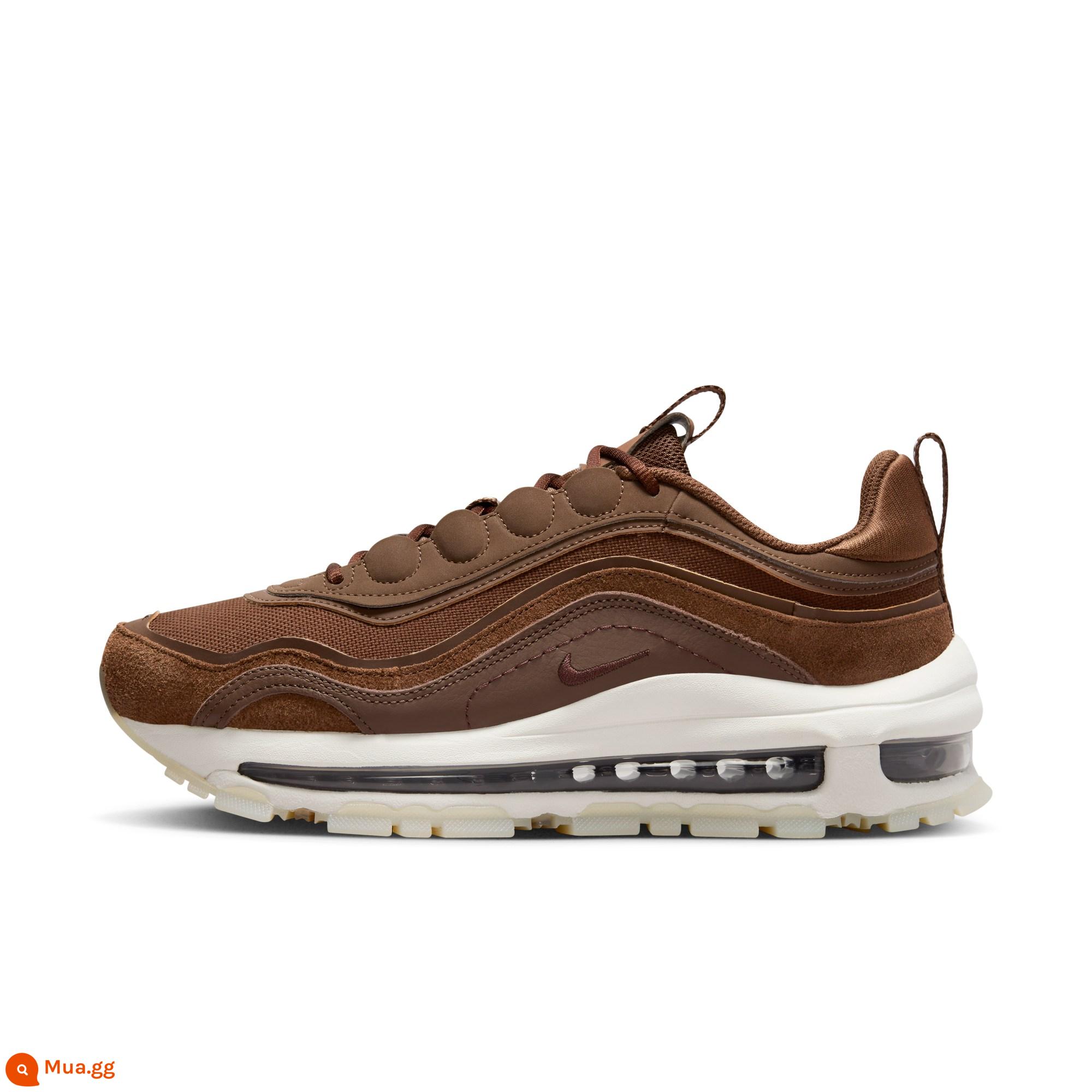 Giày thể thao nữ Nike AIR MAX 97 chính thức mùa xuân Giày Nike Bullet nhẹ màu đen FB4496 - 201 Cacao bất ngờ/Nâu đất/Trắng cánh buồm/Xám ma quái/Nâu Baroque