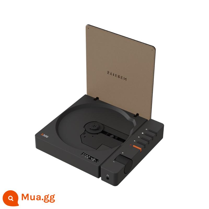 Syitren Satalin CD Inserter R300 Retro Bluetooth chất lượng cao nghe album máy CD nguyên chất di động - Thanh lịch