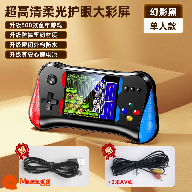 Ánh sáng dịu nhẹ bảo vệ mắt] 2022 mới sup máy chơi game cầm tay hoài cổ thời thơ ấu retro cổ điển Tetris kiểu cũ siêu PSP xách tay mini nhỏ FC đôi cầm tay 21 máy du lịch - Mẫu hàng đầu năm 2023 ★ Màu đen cỡ đơn ★ Bảo vệ mắt nhẹ nhàng ★ Tuổi thọ pin dài