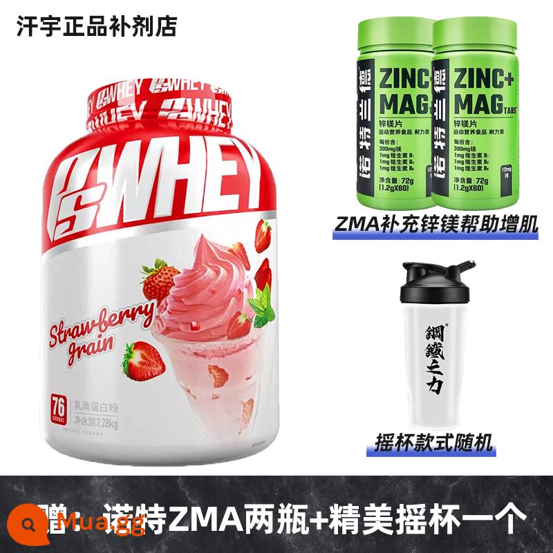 Bột whey protein Headley protein bột tăng cơ nam nữ bột tăng cơ thể hình dinh dưỡng Headley whey 5 lbs - [Tặng hai chai Knott ZMA + cốc lắc]