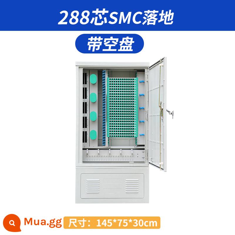 Hộp chuyển từ sàn đến trần ngoài trời SMC cấp viễn thông Hộp chuyển cáp quang 288 lõi hộp trống từ sàn đến trần ngoài trời được trang bị đầy đủ - Tấm sàn SMC 288 lõi có đĩa trống