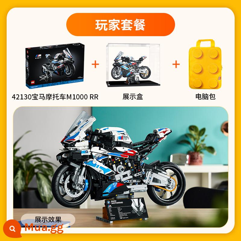 Lego 42130 Xe Máy BMW M1000RR Nhóm Máy Công Nghệ Khối Xây Dựng Đồ Chơi Lắp Ráp Quà Tặng Giáng Sinh - Gói giá trị xe máy BMW 1