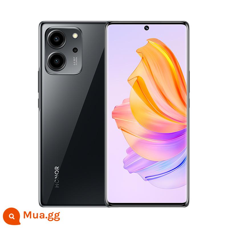 Trả góp không lãi suất / tặng quà Honor 60Pro 12+256GB 100 triệu điểm ảnh sạc nhanh 5G màn hình cong điện thoại chính hãng flagship store website chính thức 50 60se chính hãng - Màu đen bóng 80SE