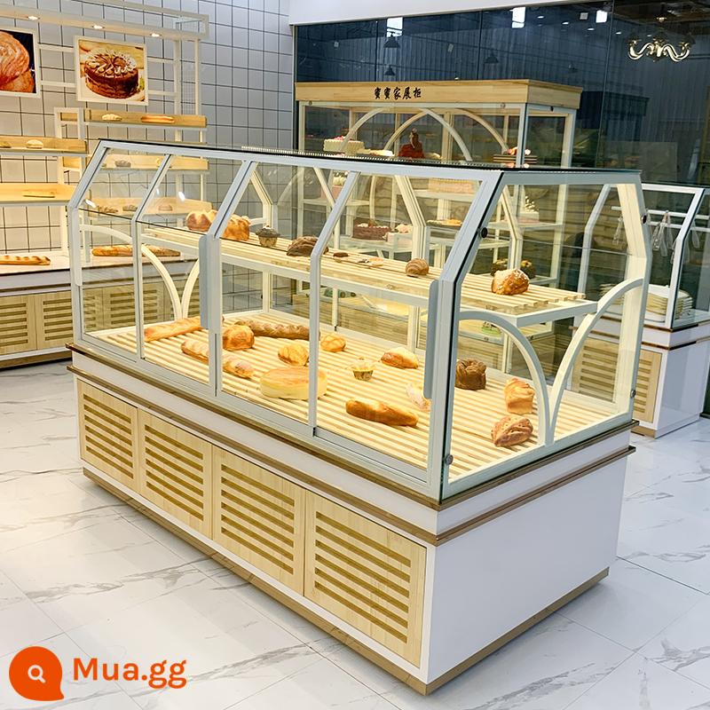 Tủ bánh Nakajima tủ Bakery Hiển thị kệ mô hình mô hình tủ bánh cửa hàng bánh cửa hàng bánh hiển thị tủ quần áo - Tủ đảo cửa chớp/m