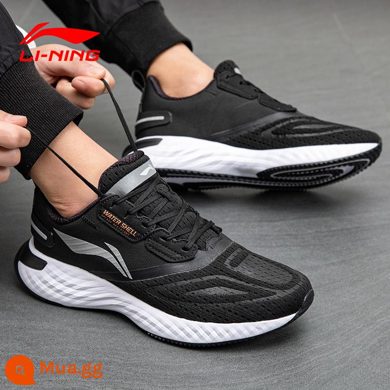 Giày chạy bộ nam Li Ning mùa đông 2023 giày chạy bộ nam giảm sốc mới giày thể thao nam ấm áp trẻ trung mẫu nam - 093-2 màu đồng đen/vàng tiêu chuẩn