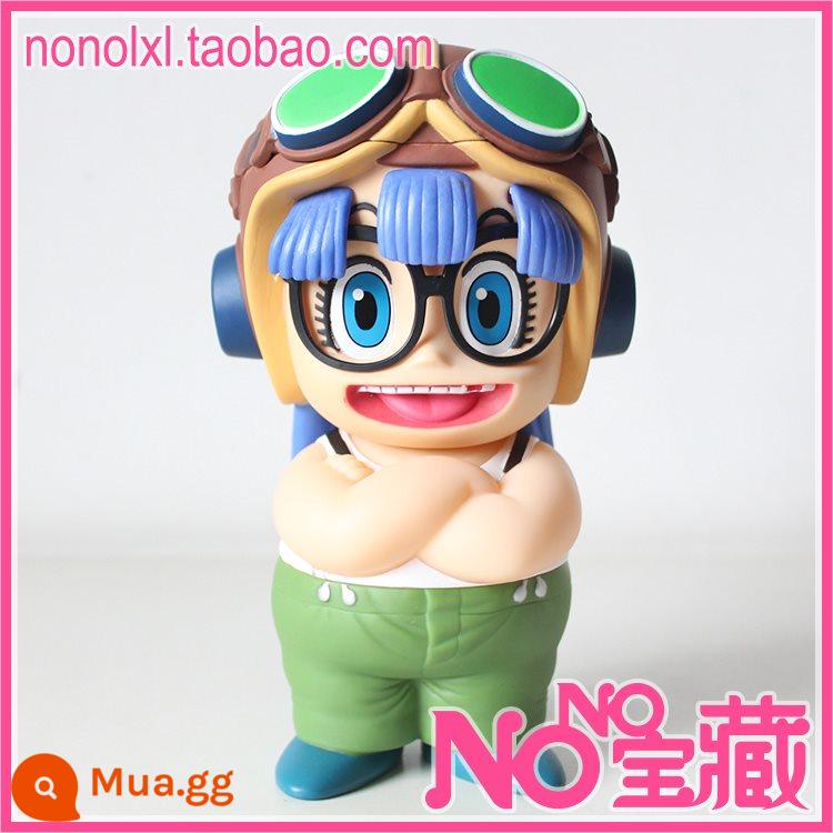 Tiến sĩ IQ Alalei Hand Office Aberdeen Fool Superman Tiến sĩ Qianping Anime Mô hình búp bê Trang trí quà tặng - Xiaoyun (mũ bay) (khoảng 16cm)