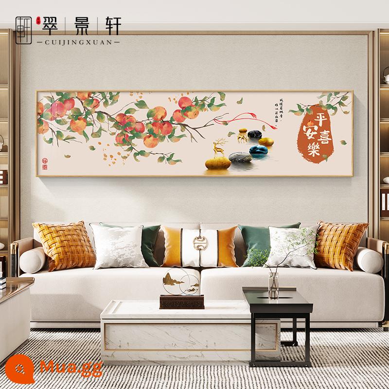 Hòa bình và niềm vui phong cách Trung Quốc mới trang trí phòng khách bức tranh nền sofa bức tranh tường đầu giường bức tranh tường phòng ngủ bức tranh đầu giường - Hươu bình yên và vui vẻ