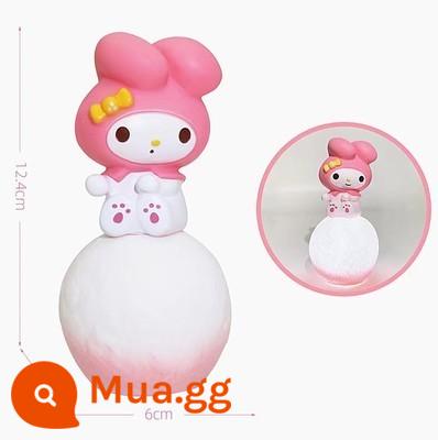 Kulomi Trang Trí Bánh Trang Trí Sanrio Retro Trang Trí Bánh Bột Đen Nơ Chiếu Sáng Trang Trí Bánh Sinh Nhật - Giai điệu rực rỡ