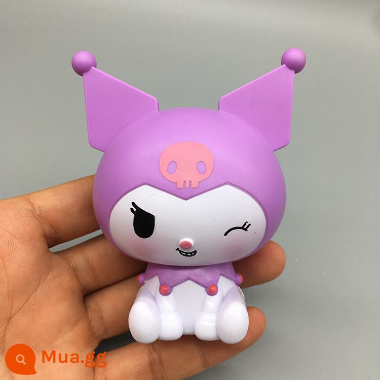 Kulomi Trang Trí Bánh Trang Trí Sanrio Retro Trang Trí Bánh Bột Đen Nơ Chiếu Sáng Trang Trí Bánh Sinh Nhật - Zicumiro một