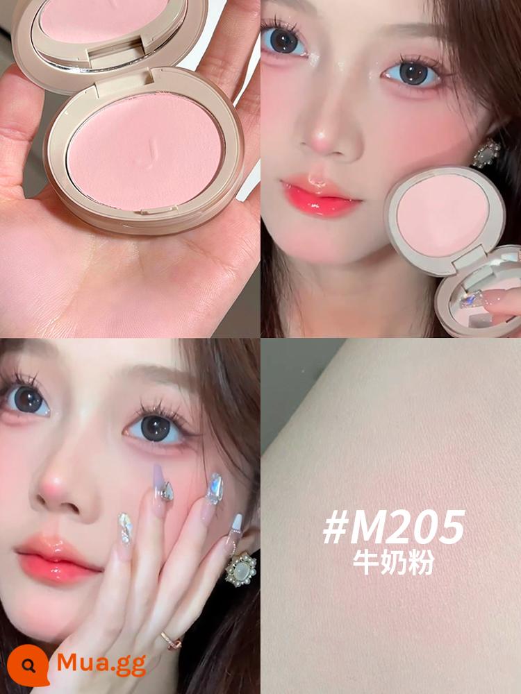 phấn má hồng joocyee màu vỏ hổ phách nữ B01 đĩa tích hợp ánh sáng cao 2022 new N04 sun red JC rouge - Bột mật ong mới M205#sữa bột⭐