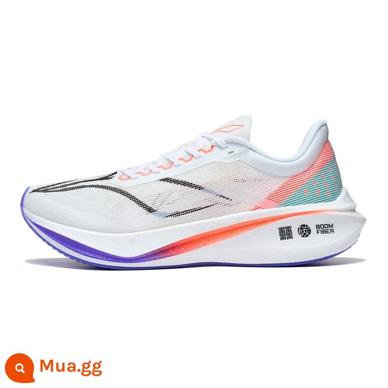 Li Ning Feidian 3 Challenger Nam Giày Chạy Bộ Đua Chuyên Nghiệp Tấm Carbon Giày Chạy Bộ Nam Huấn Luyện Giày Thể Thao - ARMT037-4 màu trắng tiêu chuẩn