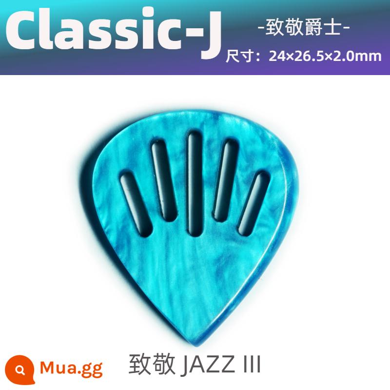 ClassicVibe phiên bản giới hạn được đánh bóng bằng tay chọn nhạc jazz metal chơi nhanh GEARXXX chọn đàn guitar điện - Ngoài khơi Classic-J 2.0mm