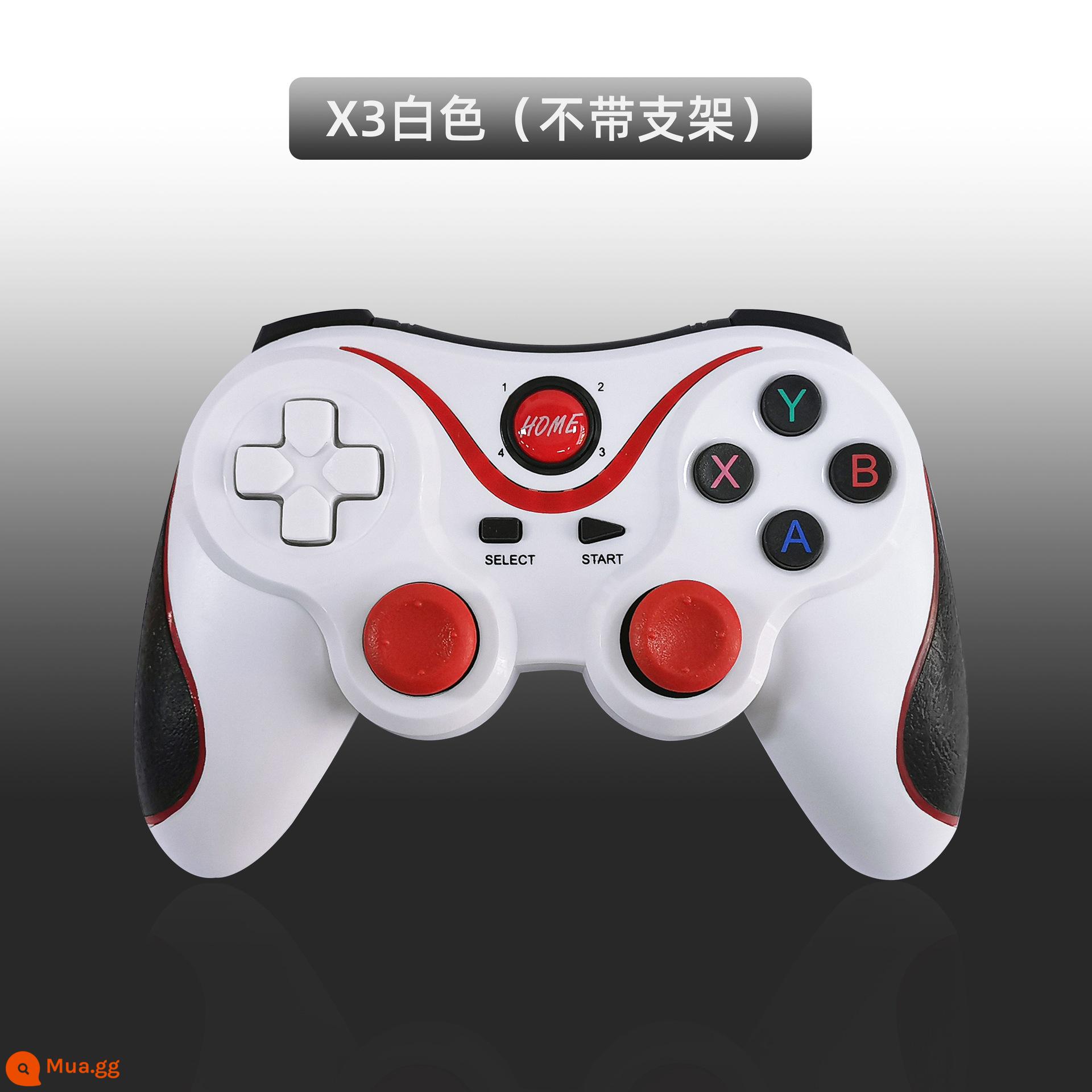 X3 gamepad Bluetooth không dây x3 kết nối trực tiếp hệ thống Android iOS Gà trò chơi X3 Bluetooth Mobile Bluetooth Gamepad - X3 màu trắng (không có chân đế)