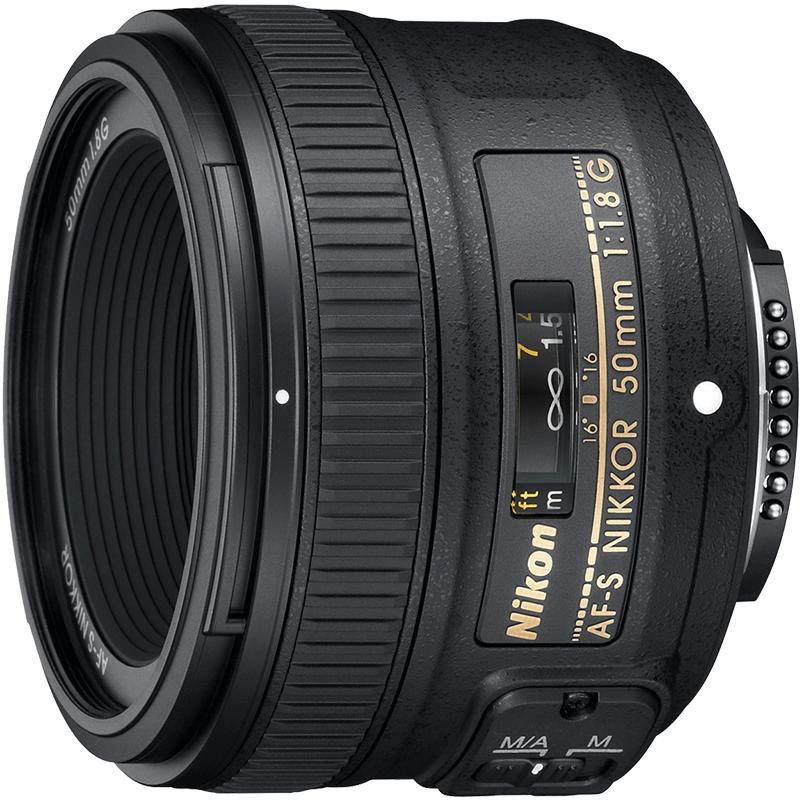 Ống kính máy ảnh ống kính đơn Nikon/Nikon AF-S 50mm f/1.8G khẩu độ lớn tiêu chuẩn cố định chân dung