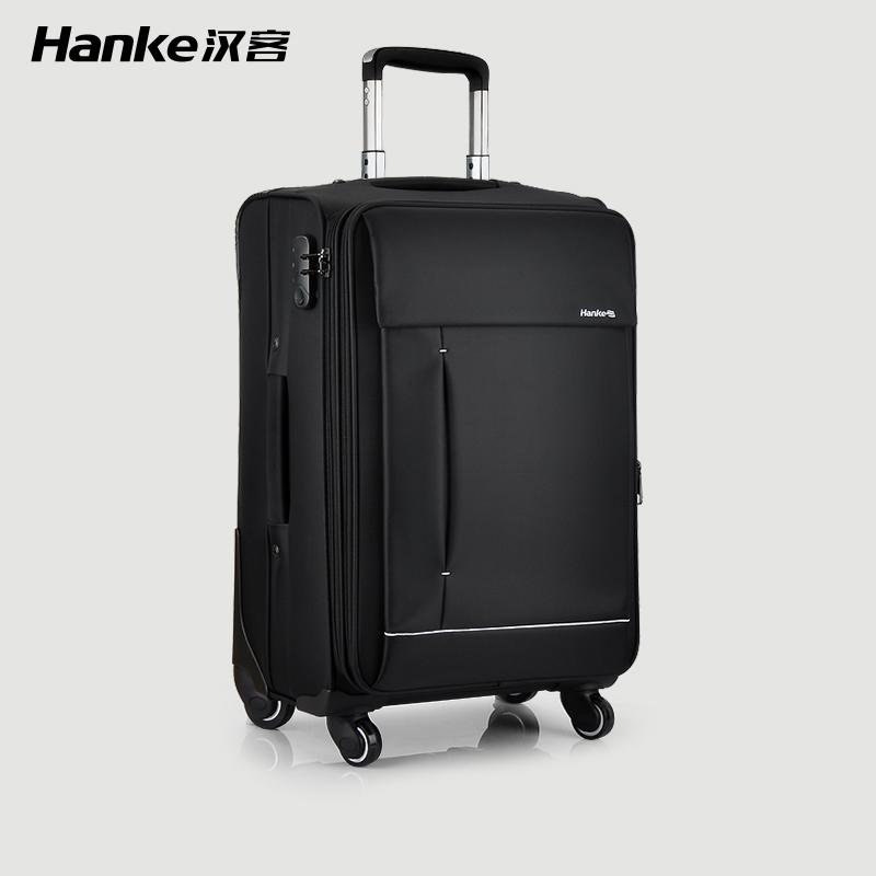 Hanker Vali Đa Năng Bánh Xe Xe Đẩy Kinh Doanh Vali Nam 24/20 Inch Nữ Nội Trú Ốp Lưng Hộp Mềm Mật Khẩu Vali