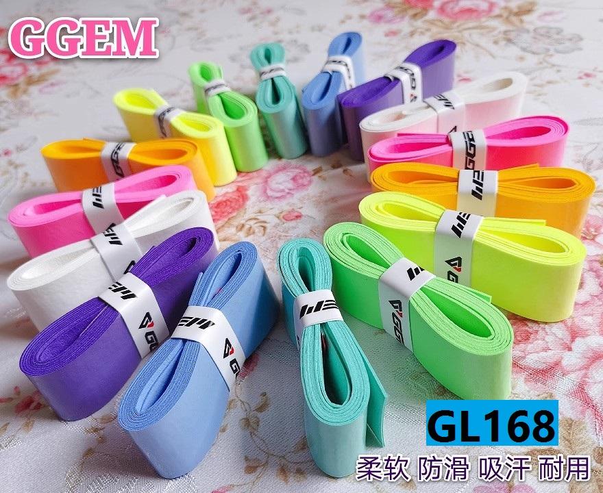 GGEM Jujiang mẫu nâng cấp GL168 tay keo cao su vợt cầu lông chuyên nghiệp dính bóng-thấm hút mồ hôi da có tay cầm