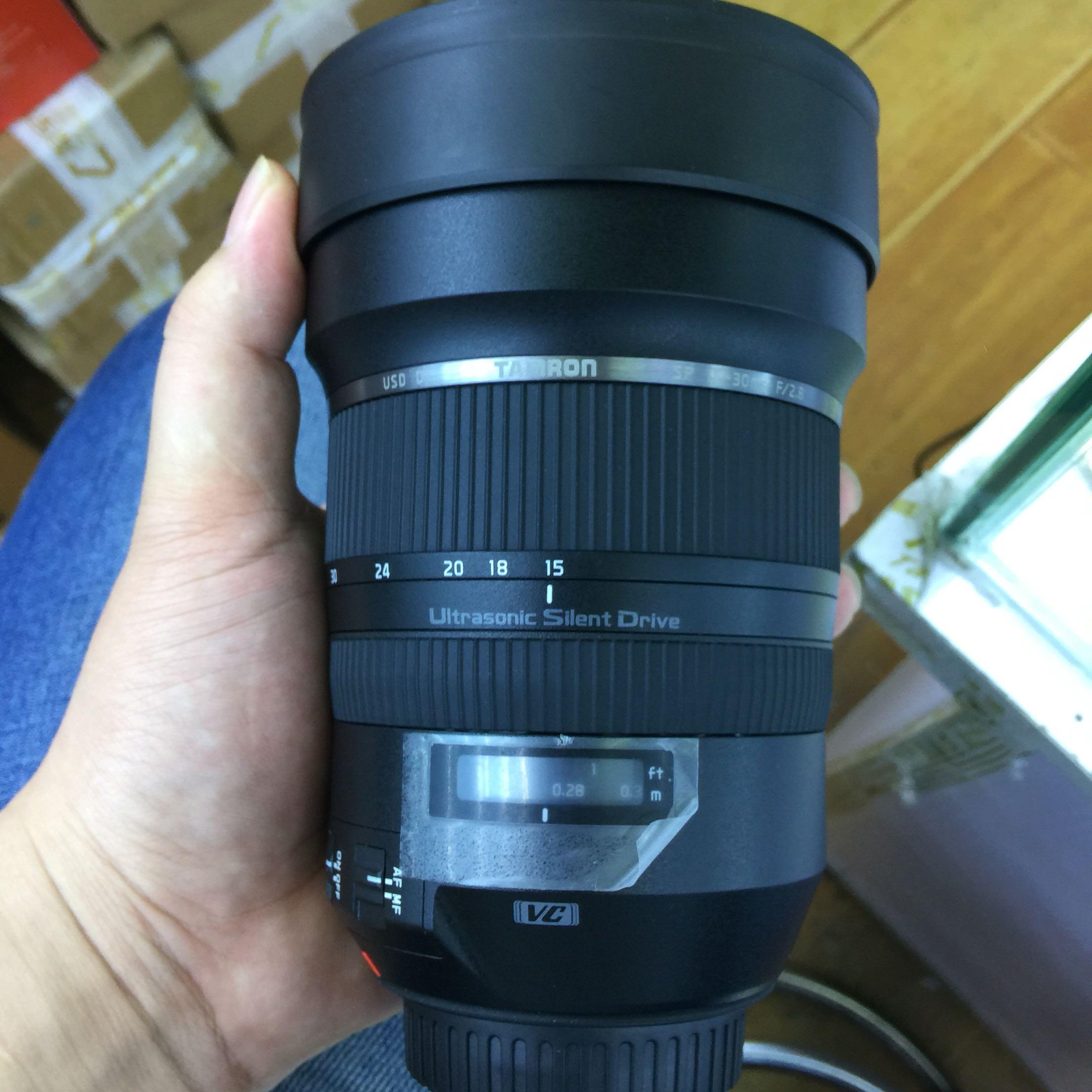 Tamron 15-30/2.8 VC USD 99 new full cặp góc rộng hỗ trợ mua lens 12-24 24-70