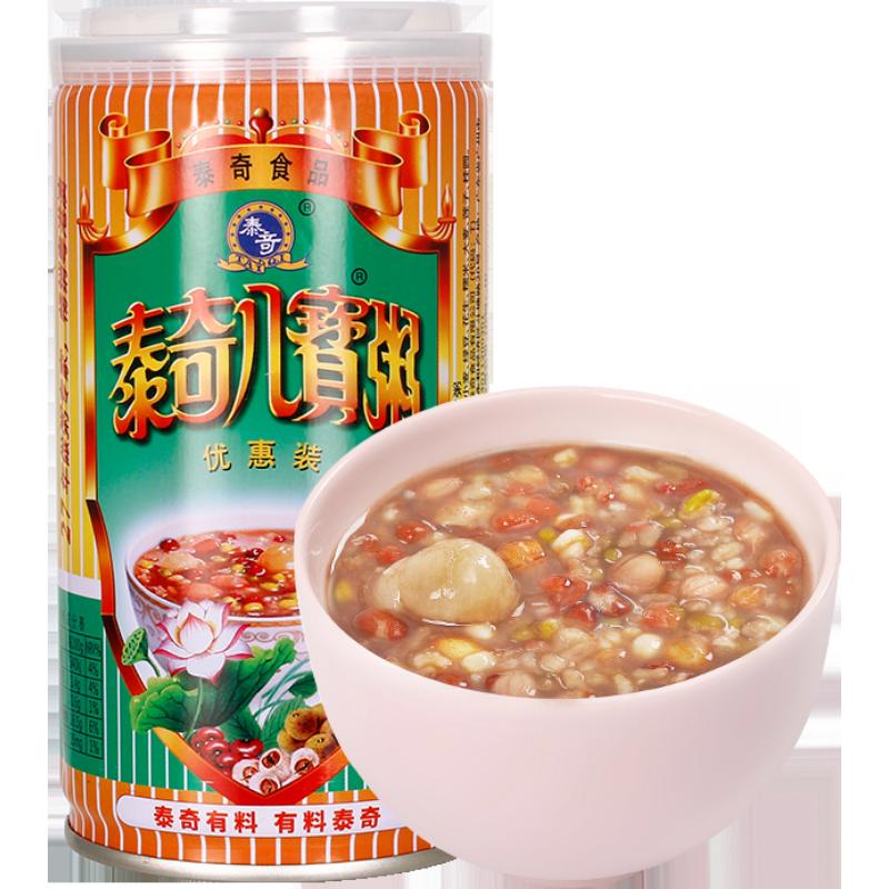 Cháo Taiqi Babao 0 Thêm Cháo Ăn Liền Nhãn Sen Cháo Babao Cổ Điển Nguyên Bản Đơn Có Thể 370G