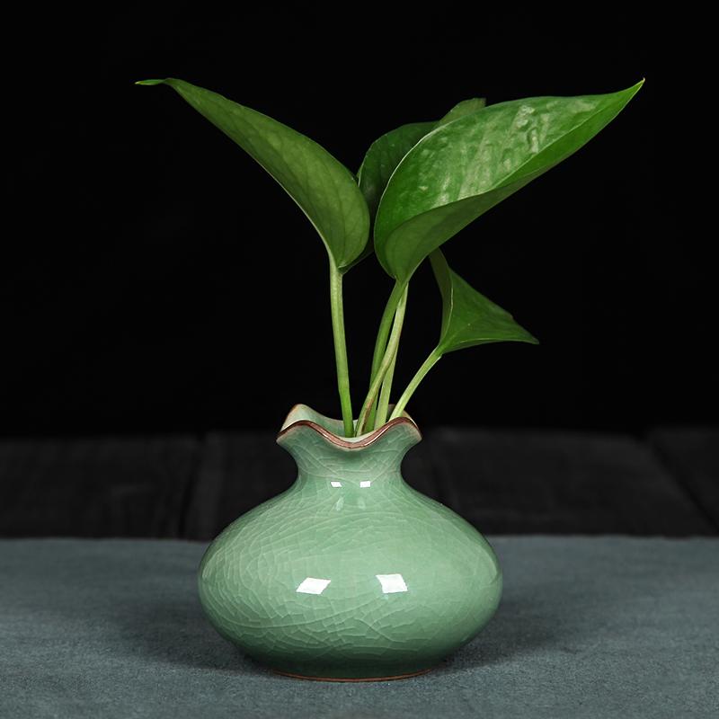 Long Tuyền Yuming Men Ngọc Sáng Tạo Trang Trí Nhà Đồ Trang Trí Handmade Cá Tính Nhỏ Flowerware Mặt Bàn Thủy Canh Cắm Hoa Bình Hoa