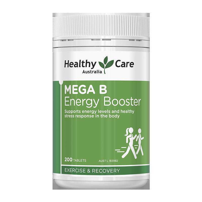 HealthyCare High Energy Vitamin B B12 Complex Vitamin Methylcobalamin VB Người lớn 200 Viên