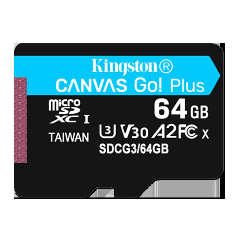 Kingston 128g thẻ nhớ tốc độ cao ghi 256g giám sát thẻ TF Chuyển đổi máy bay không người lái máy ảnh thể thao sd